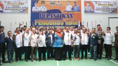 Pengurus KONI Dikukuhkan, Pesisir Barat Optimis Raih Prestasi Lebih Baik