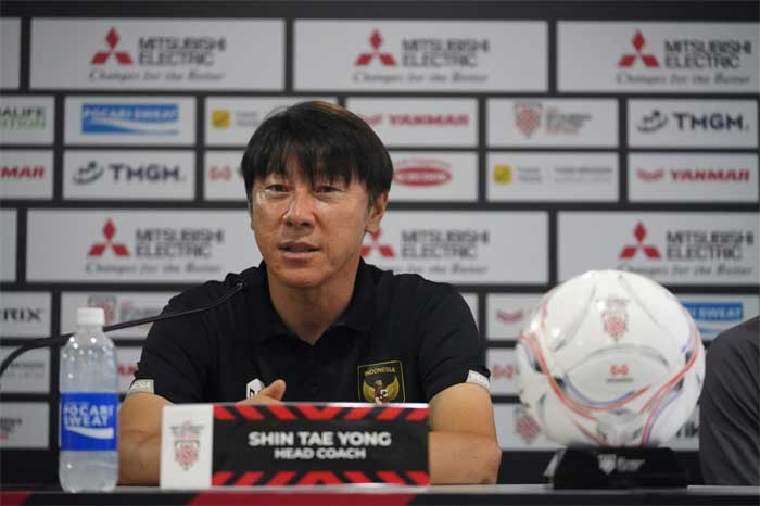 Pelatih timnas Indonesia, Shin Tae-yong. (pssi)