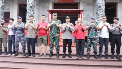 Jelang Imlek, Forkopimda Asahan Tinjau Sejumlah Vihara