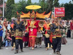 Ragam Budaya Dharmasraya Ditampilkan Lewat Karnaval