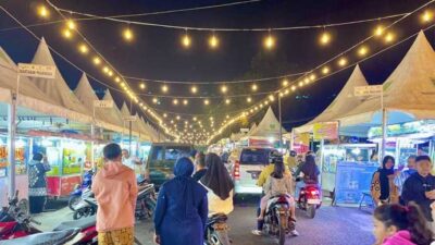 Pasar Kuliner Padang Panjang Makin Cantik, Pengunjung Jangan Parkir Sembarangan