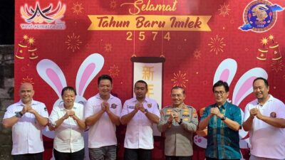 Perayaan imlek di Padang