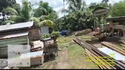 Besi yang ditemukan di rumah warga