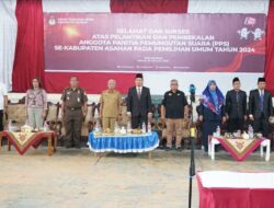 Anggota PPS Dilantik, Ketua KPU Asahan Ingatkan Empat Hal