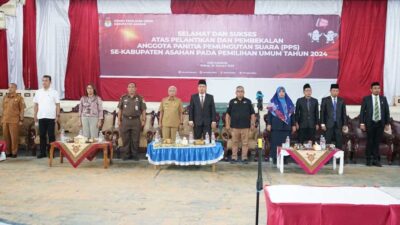 Para pejabat hadiri pelantikan PPK Asahan
