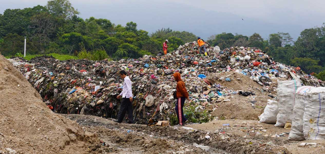 sampah di padang panjang