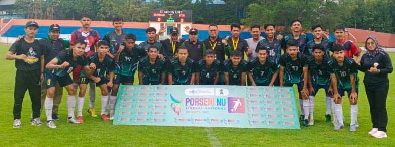 Para pemain tim PWNU Sumbar