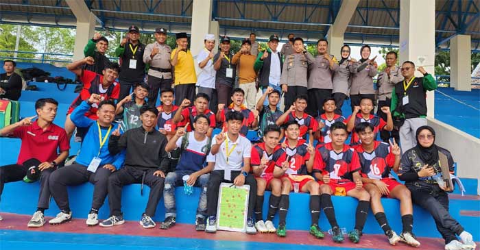 Tim PWNU Sumbar di tribune