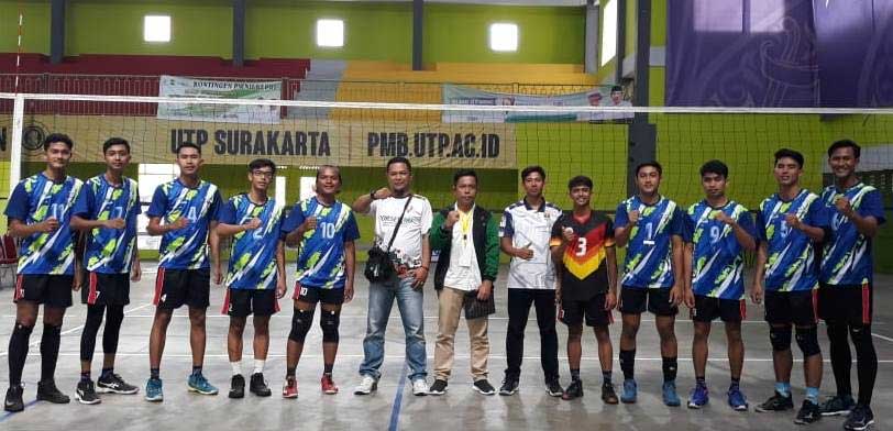 Pemain voli PWNU Sumbar
