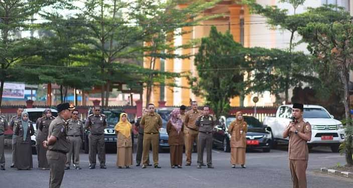 Wakil Wali Kota Solok pimpin apel