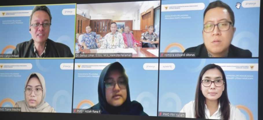 Ribuan Warga Kota Pariaman Terima Kartu Prakerja