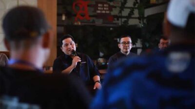 Pertemuan Aremania dengan Ketua Umum PSSI, Erick Thohir. (PSSI)
