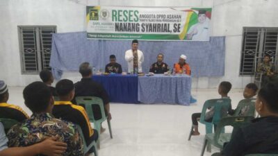 Anggota DPRD Fraksi PPP reses di Seketariat Pengcam Senkom Kisaran Barat