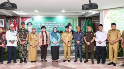 Foto bersama usai pembukaan musrenbang
