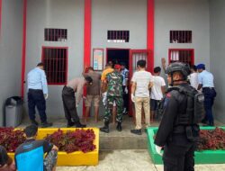 Ruangan Warga Binaan Lapas Dharmasraya Digeledah