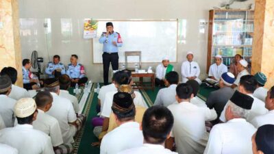 Kepala Lapas Sekayu beri sambutan