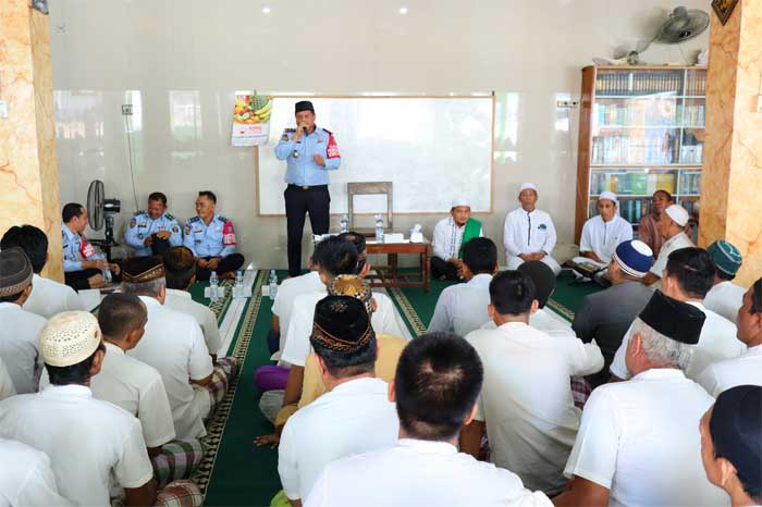 Kepala Lapas Sekayu beri sambutan