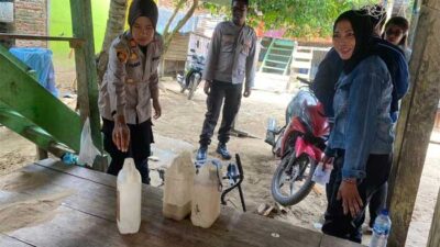 Barang bukti yang diamankan polisi