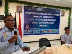 Imigrasi Biak Rakor dengan Tim Pengawasan Orang Asing di Kabupaten Kepulauan Yapen 7 Imigrasi Biak Rakor dengan Tim Pengawasan Orang Asing di Kabupaten Kepulauan Yapen