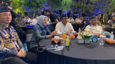 PELUNCURAN PAMSIMAS-Bupati Kaimana, Freddy Thie (kiri) hadiri kick off meeting Program Penyediaan Air Minum dan Sanitasi Berbasis Masyarakat (Pamsimas) di Auditorium Kementerian PUPR, Jakarta, Senin (7/3/2023).