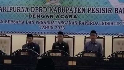 Ranperda Inisiatif DPRD Pesisir Barat Disetujui Jadi Perda