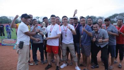 Sekda tutup turnamen Old Crack PWI Asahan 2023
