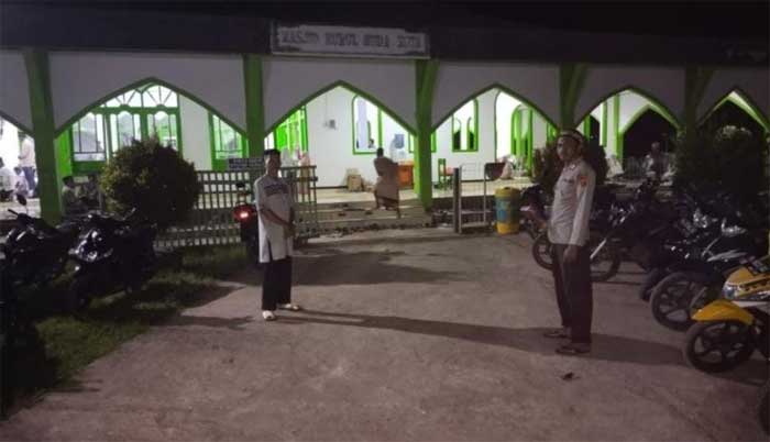 Polisi amankan pelaksanaan ibadah di masjid