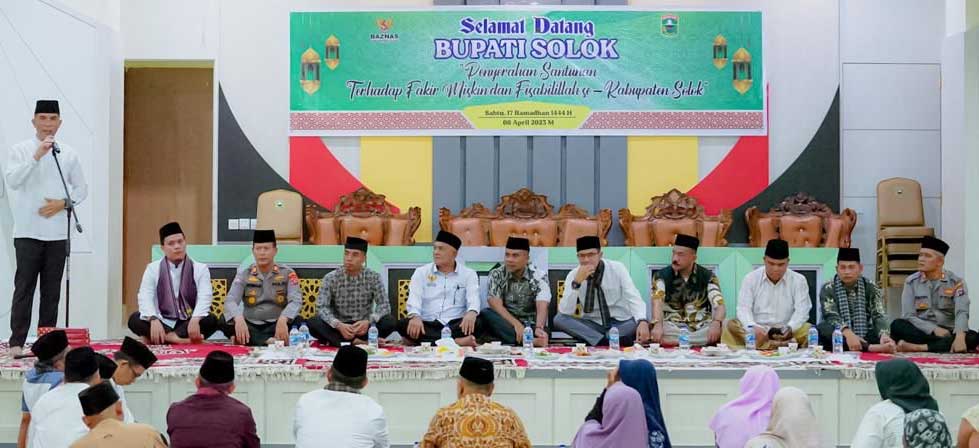 Sekdakab Solok, Medison beri sambutan