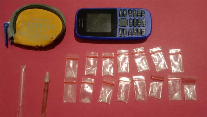 Barang bukti yang diamankan polisi