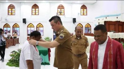 Bupati Freddy Thie: Gereja dan Pemda Adalah Mitra untuk Membangun Kaimana