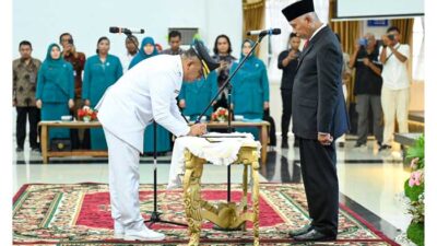 Penjabat Bupati Kepulauan Mentawai Dilantik, Gubernur Ingatkan Koordinasi dan Kolaborasi