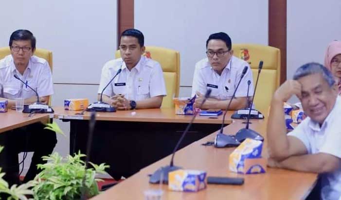 Wakil wali kota ikut rakor pengendalian inflasi.