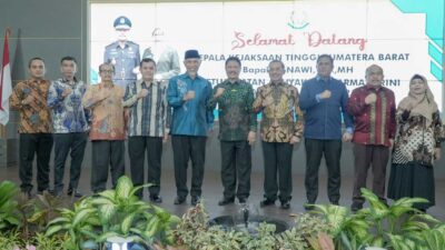 Sumbar Miliki Kajati Baru, Gubernur Dukung Penegakkan Hukum