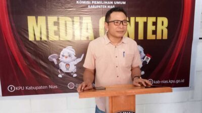 Ketua KPU Kabupaten Nias, Firman Mendrofa