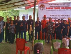 Pengurus DPC Garda Timur Indonesia Likupang Barat Dikukuhkan, Ini Pesan Ketua Umum