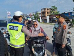 Satlantas Polresta Pekanbaru Berlakukan E-Tilang