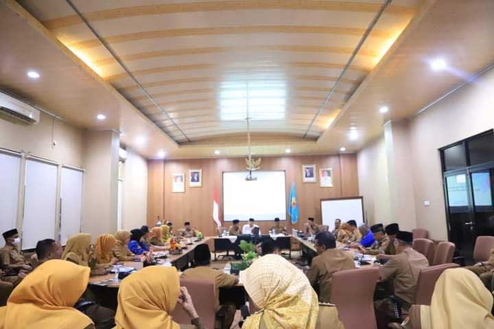 Wali Kota dan Wakil Wali Kota Solok rakor dengan OPD