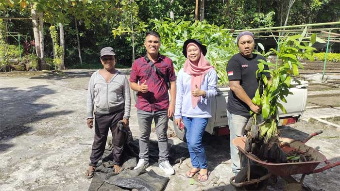 Persiapan penanaman 2.000 pohon pada dua desa