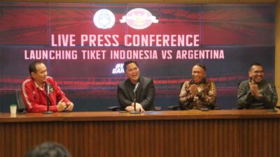 Pengurus PSSI berikan keterangan pers
