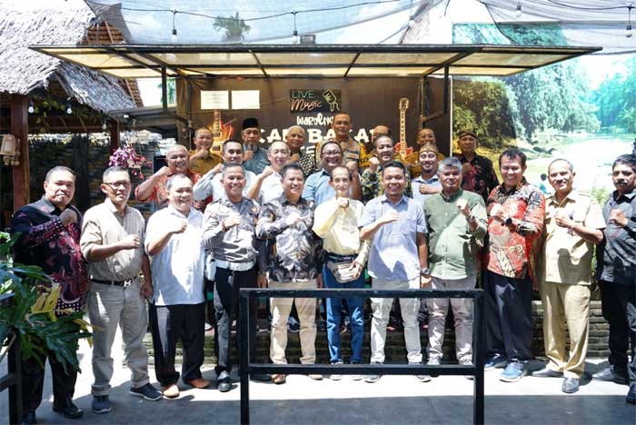 Bupati Asahan hadiri halal bihalal Forkala.