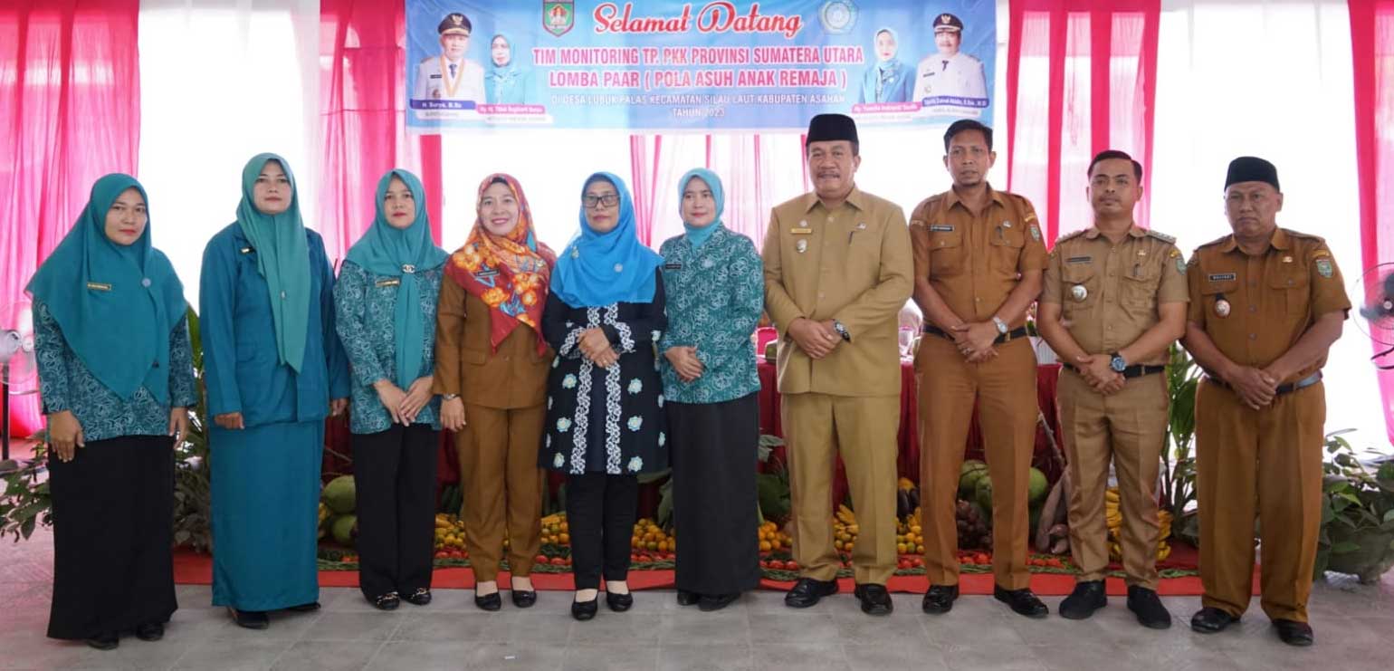 Wabup Asahan bersama tim penilai dari provinsi