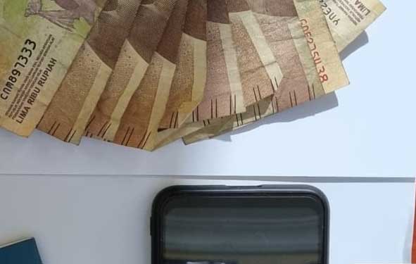 Barang bukti yang diamankan polisi