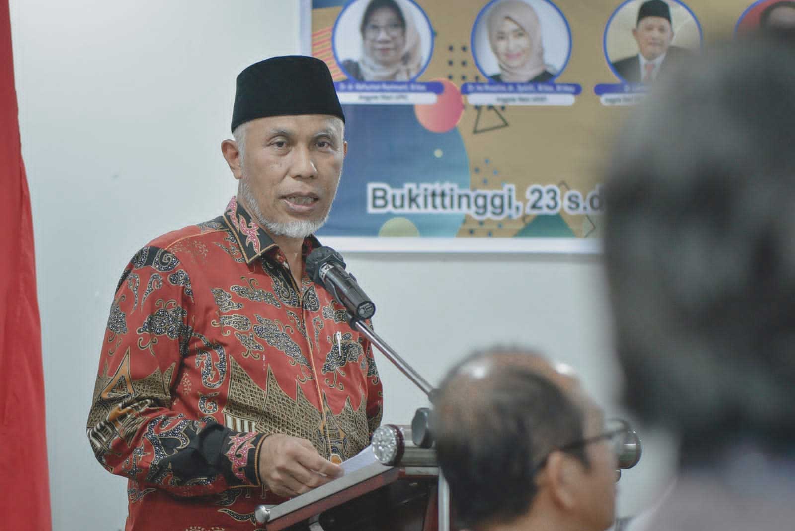 Gubernur beri sambutan akreditasi minimum oleh LAM-PTKES pada prodi pendidikan profesi dokter di Fakultas Kedokteran UNP