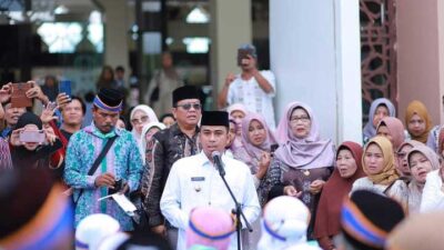 Wakil wali kota beri sambutan