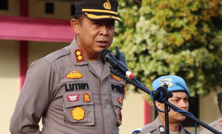 Kapolres Nias, AKBP Luthfi. (tribratanews)
