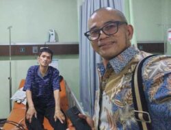 Komandan Koti MPW Pemuda Pancasila Riau Bantu Biaya Pengobatan Warga Pemuda Pancasila