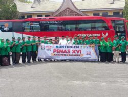 Lepas Peserta Penas Tani ke Padang, Bupati Pasaman Titip Sejumlah Pesan