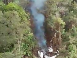 Bawa Empat Penumpang dan Dua Kru, Pesawat Jatuh di Yalimo
