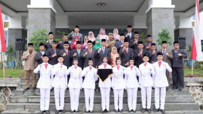 Sekdakab Solok Pimpin Upacara Peringatan Hari Lahir Pancasila