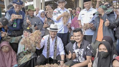 Pengembangan Bawang Merah di Sungai Nanam Maju Pesat, Menteri Pertanian Kagum pada Bupati Solok